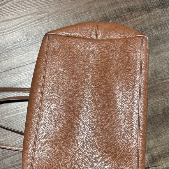 Coach Brown Large Crossgrain Street Tote bag. - Picture 4 of 14